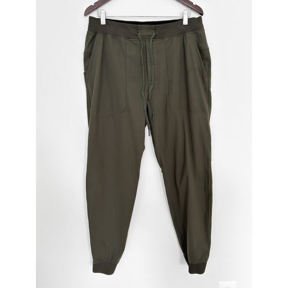 Lululemon Men's ABC Warpstreme Jogger 30" Inseam in Size XL Dark Olive $128 - Picture 1 of 8